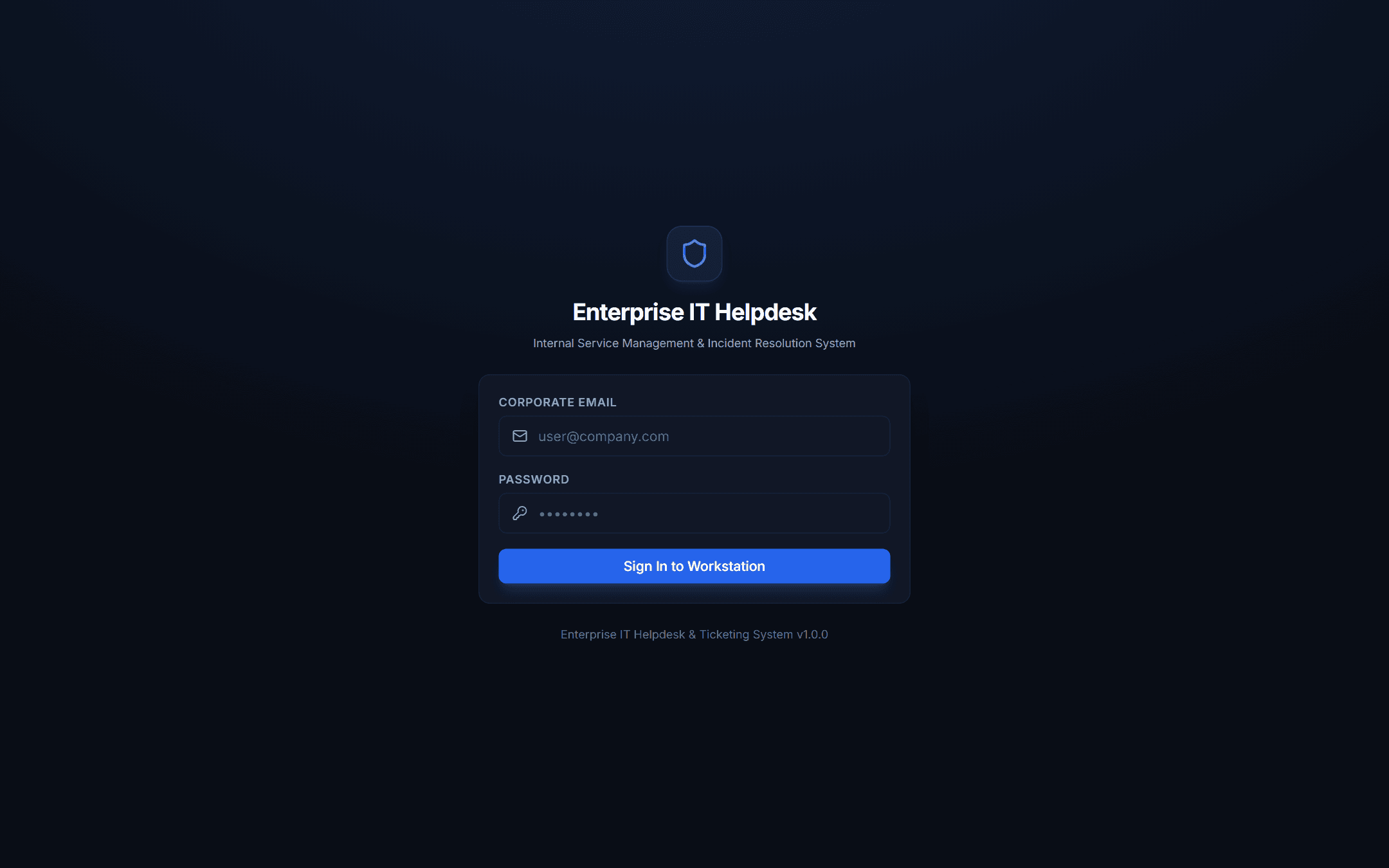 Enterprise IT Helpdesk & Ticketing System screenshot 3