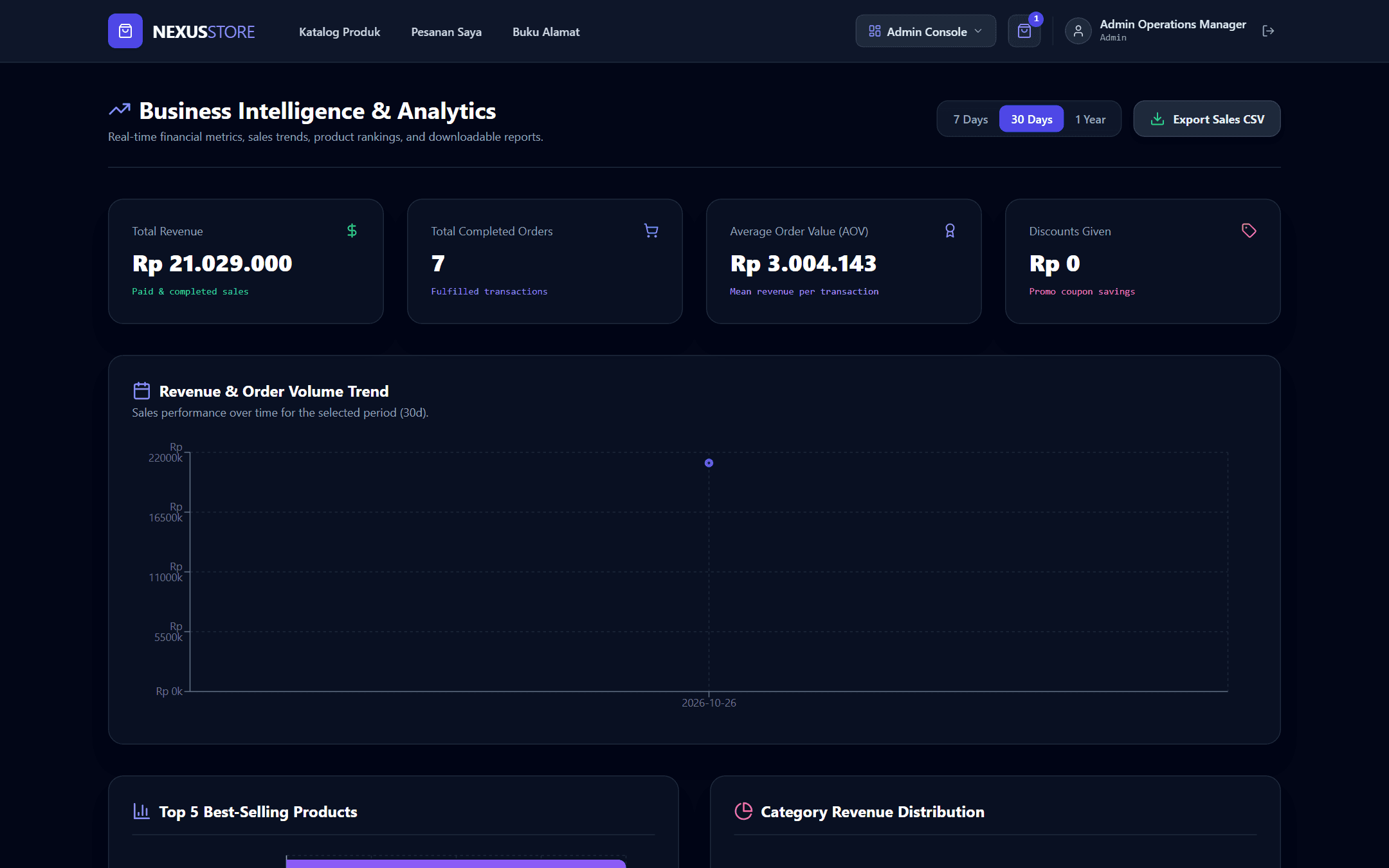 NEXUS STORE: E-Commerce & Order Management screenshot 7