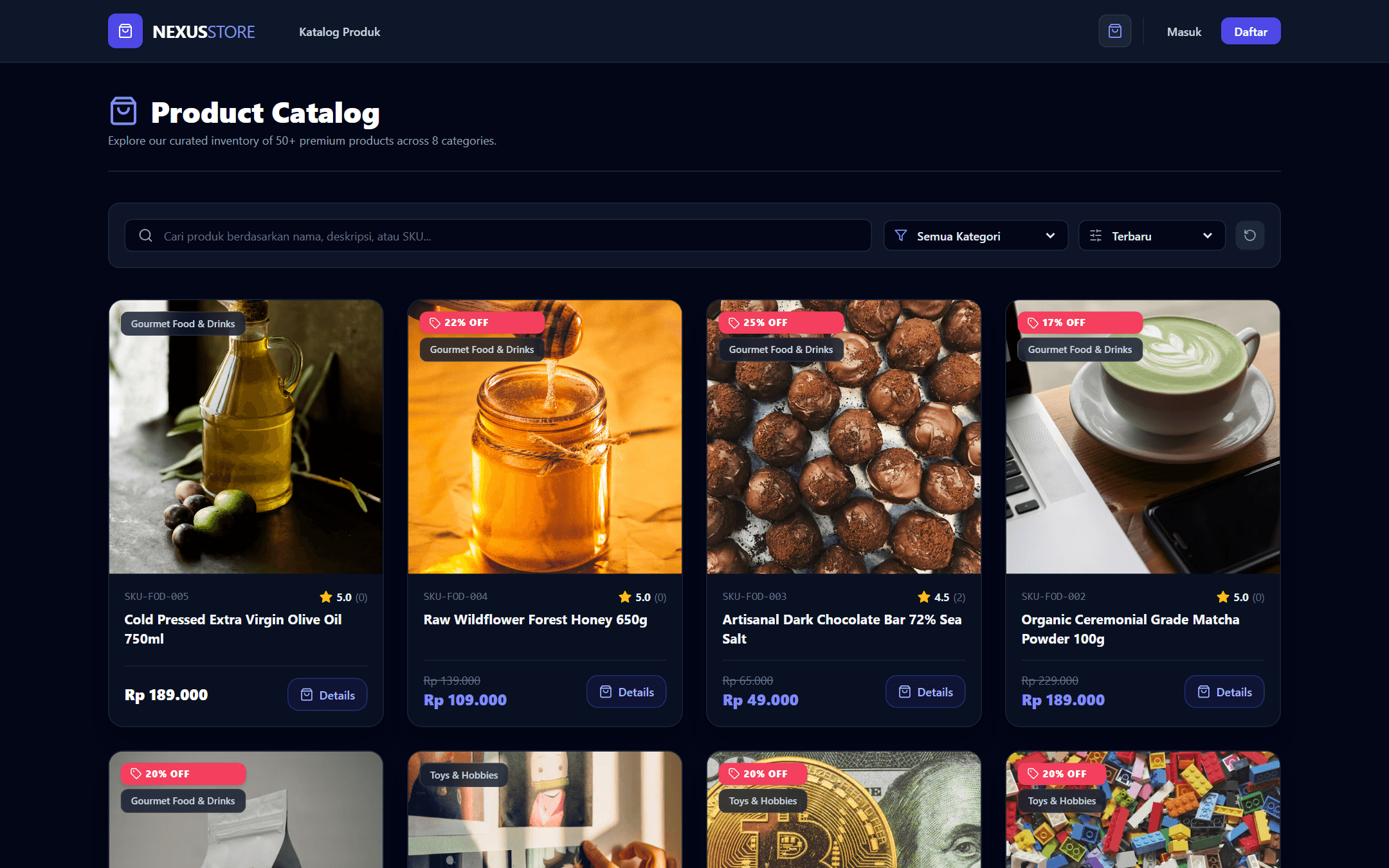 NEXUS STORE: E-Commerce & Order Management screenshot 2