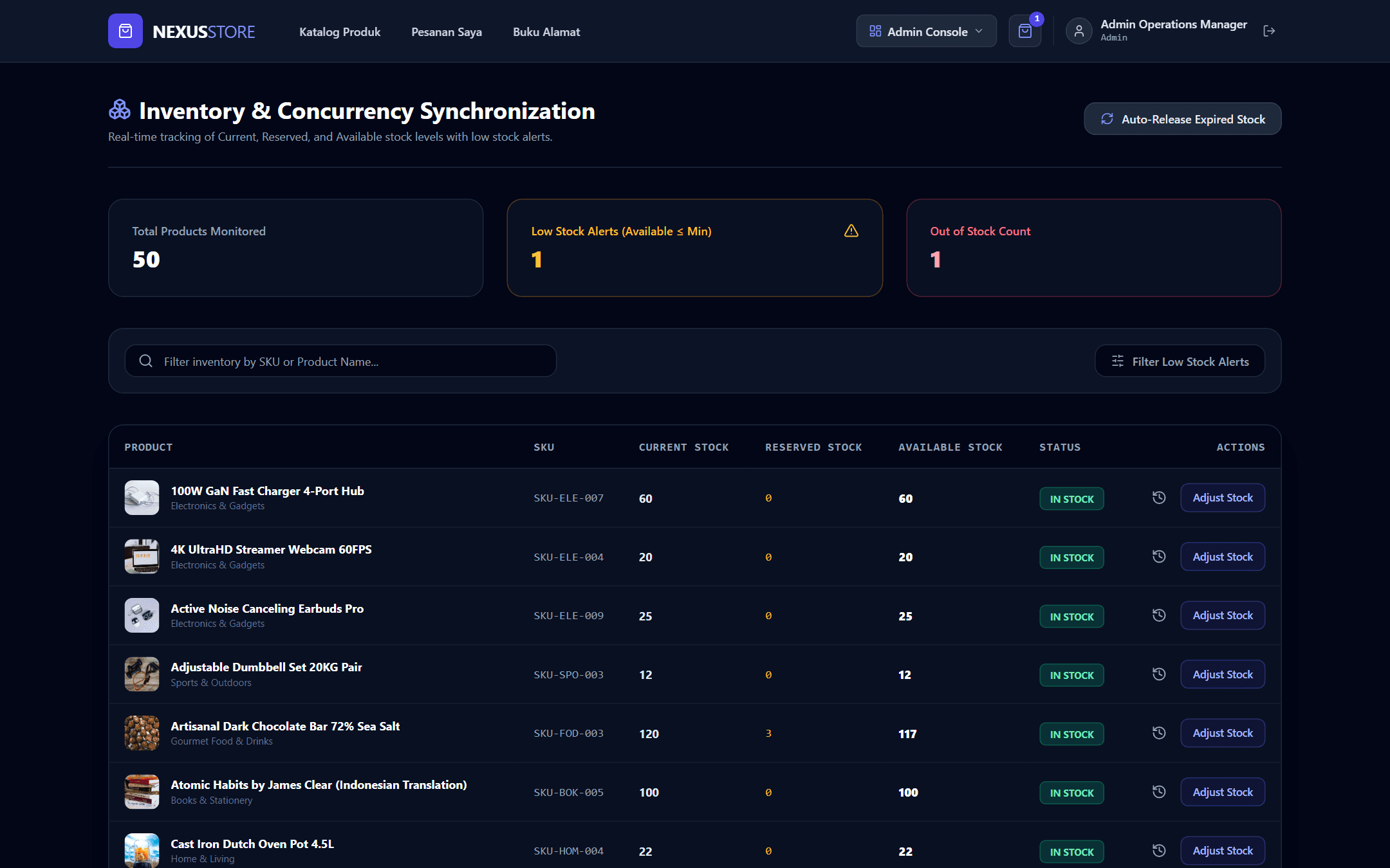 NEXUS STORE: E-Commerce & Order Management screenshot 6